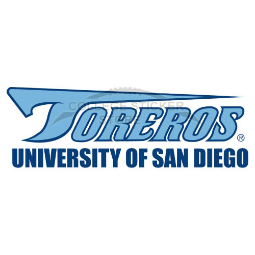 Homemade San Diego Toreros Iron-on Transfers (Wall Stickers)NO.6117
